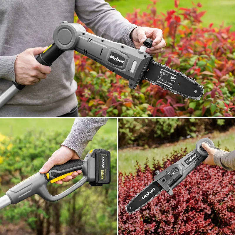 Trimmer Gard Viu Telescopic + Drujba 20V fara Acc Rebel