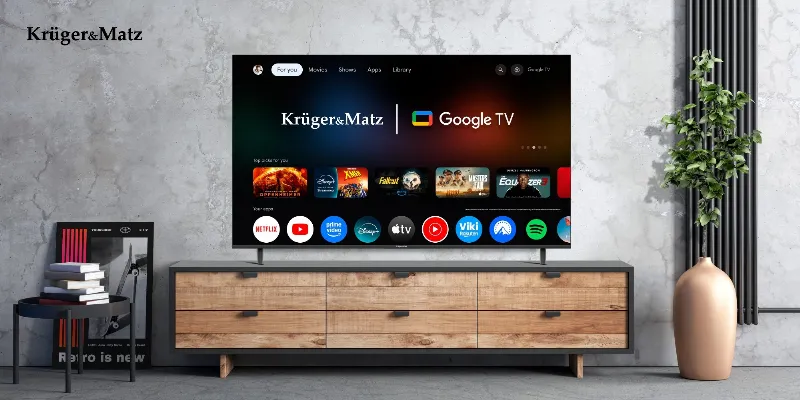 Google Smart TV 5.0 65  163CM Ultrahd 4K Kruger Matz