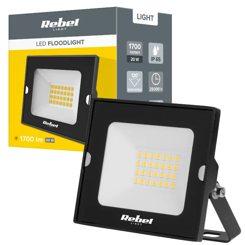 Reflector LED 20W 6500K 230V Rebel