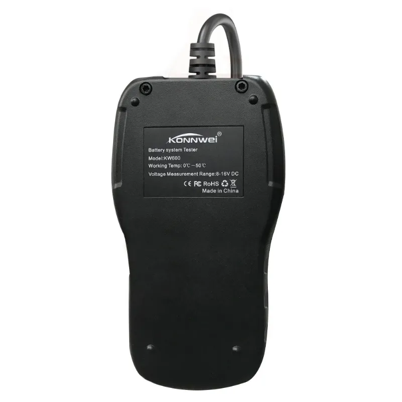 Tester Baterii Auto KW600 Konweii