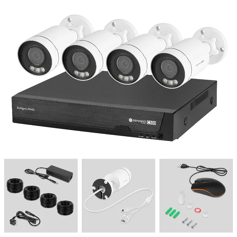 Kit Supraveghere Wifi Connect C300 Tuya Kruger Matz