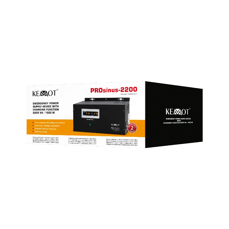 UPS Centrale Termice Sinus Pur 2200VA/1600W 12V Kemot