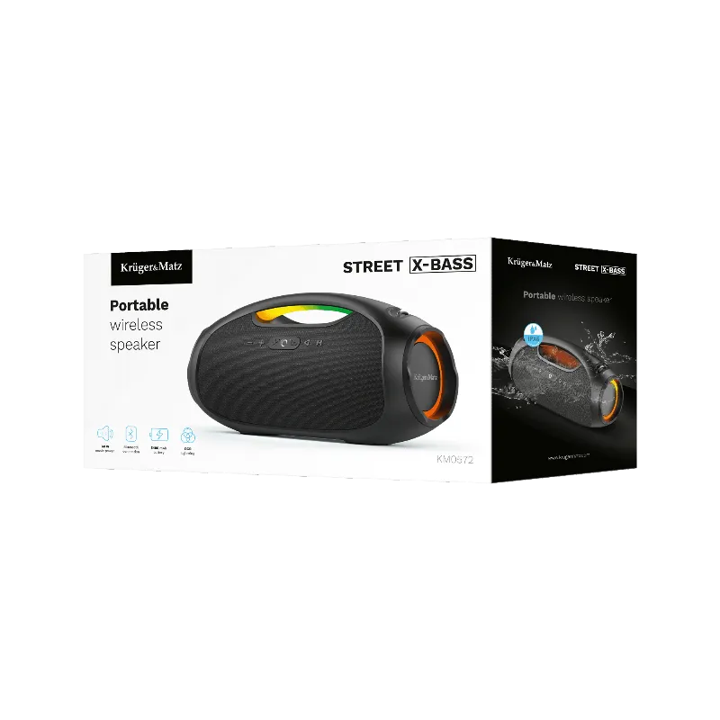 Boxa Bluetooth Portabila Street X-Bass Kruger Matz