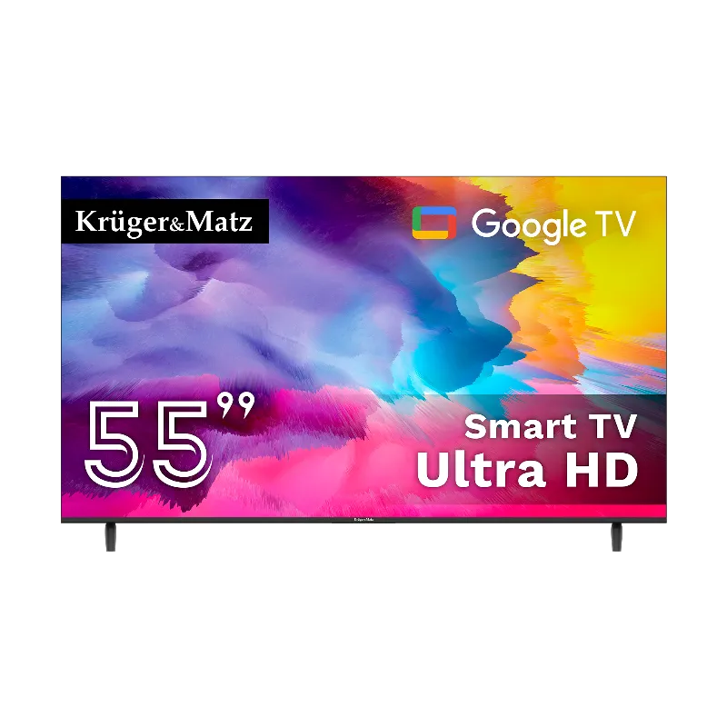Google Smart TV 5.0 55  141CM Ultrahd 4K Kruger Matz