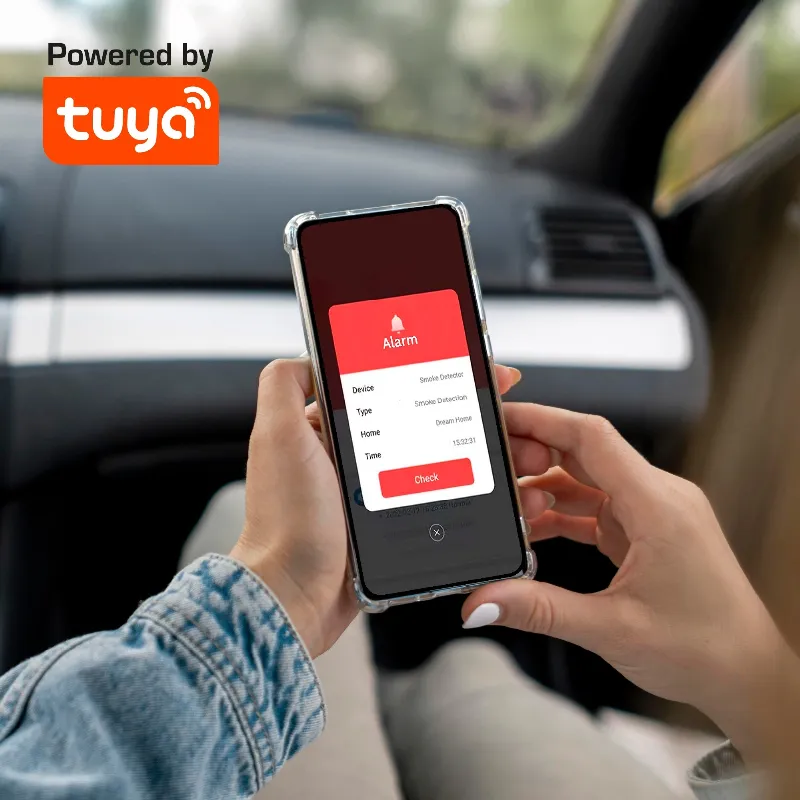 Senzor Smart Wi-Fi Fum Tuya Kruger Matz
