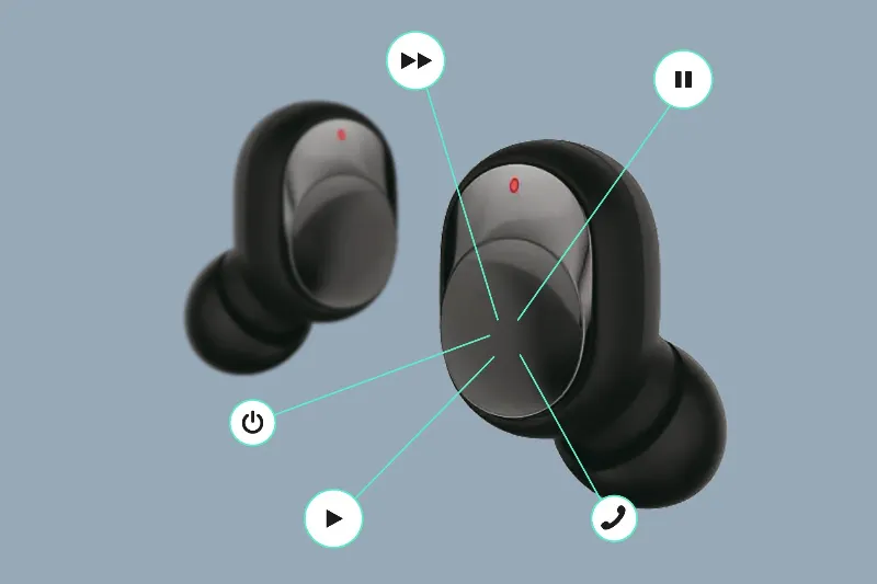 Casti Bluetooth 5.3 TWS-Y60 Rebel