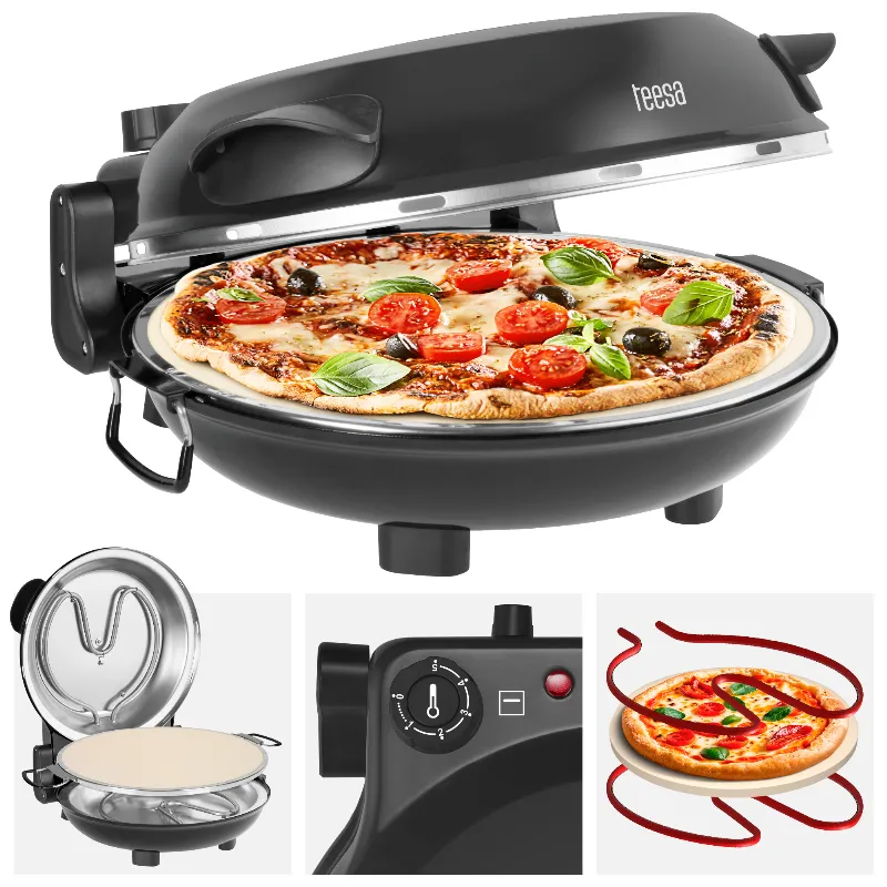 Cuptor Pizza 1200W Supreme Fun Teesa
