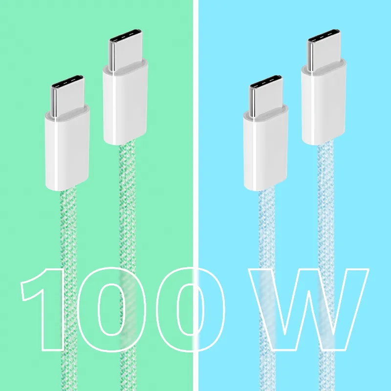 Cablu USB tip C - USB tip C 100 W 1,5 m albastru Kruger&Matz KM1272