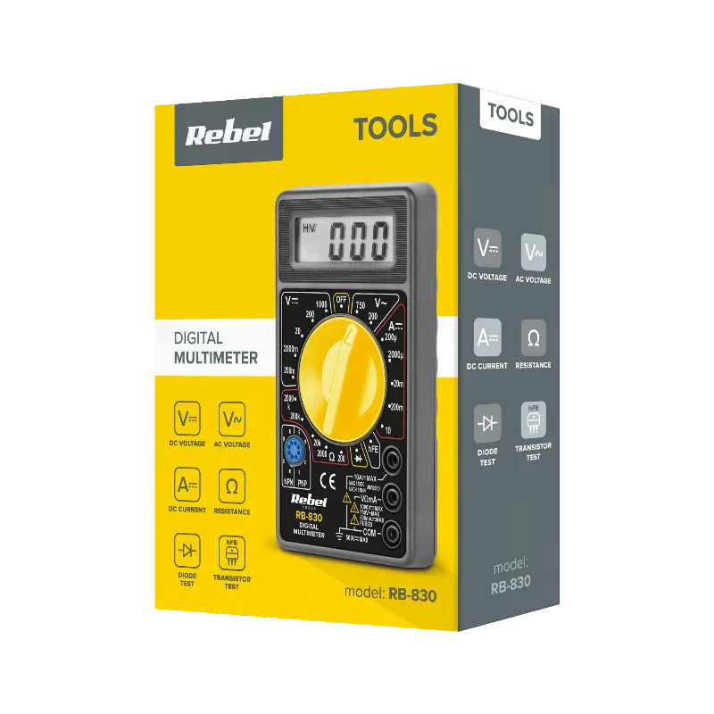 Multimetru Universal Rb-830 Rebel