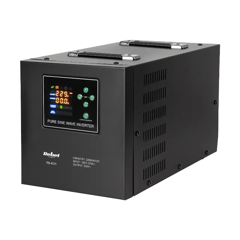 Ups Centrale Sinus Pur 2200VA 1600W 12V LIFEPO4 Rebel