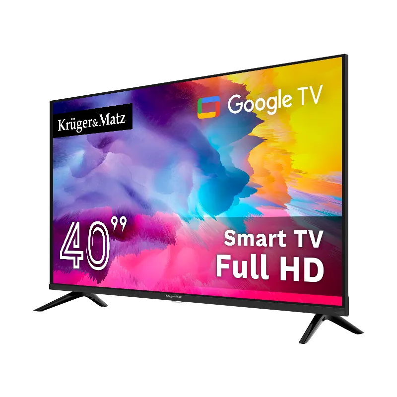 Google Smart TV 40 Inch 101CM H265 HEVC Kruger Matz