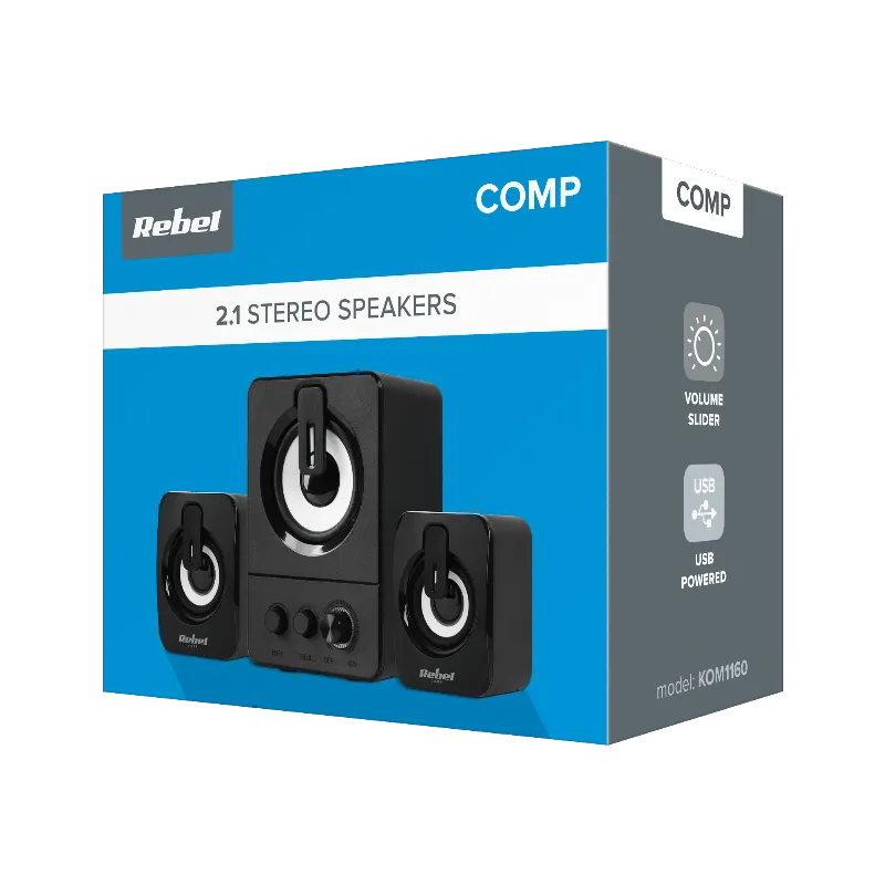 Boxe PC 2.1 Cs-50 Rebel