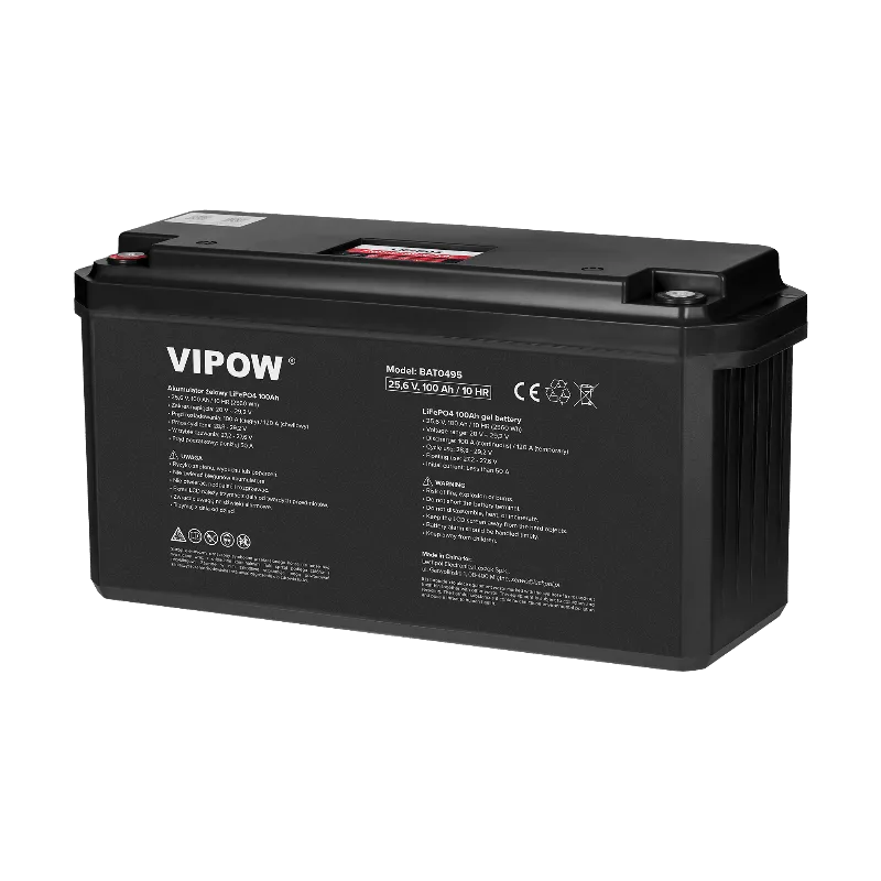 Acumulator LiFePO4 100Ah 25,6V cu BMS