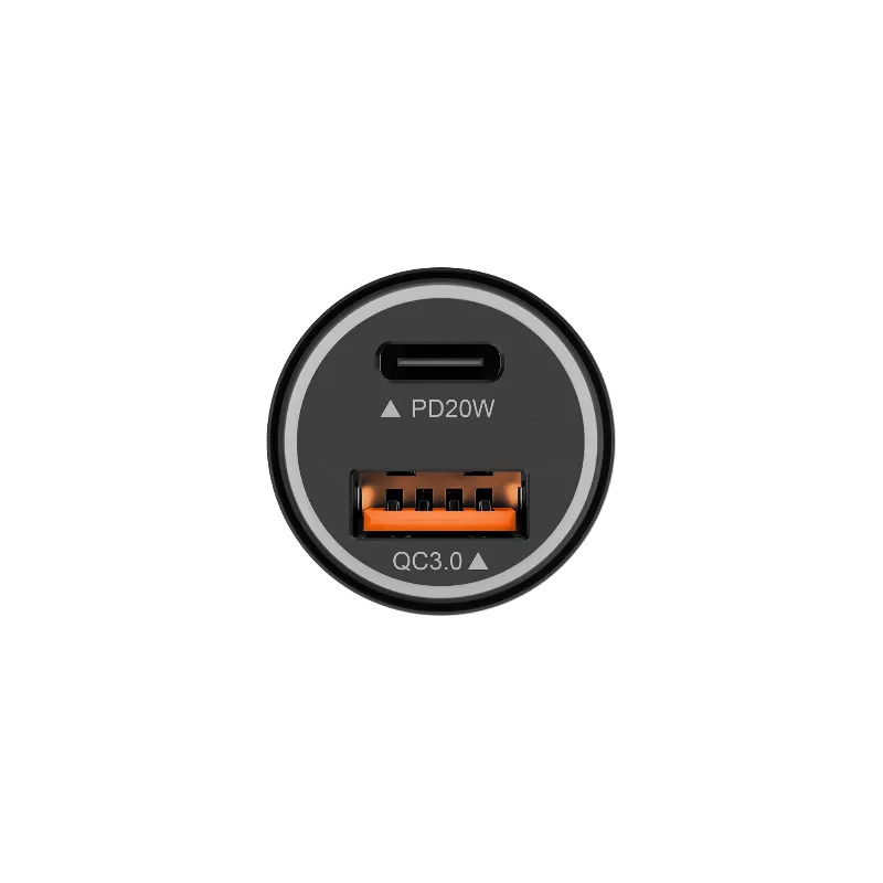 Incarcator Auto USB-A / Type C QC PD 38W Kruger Matz