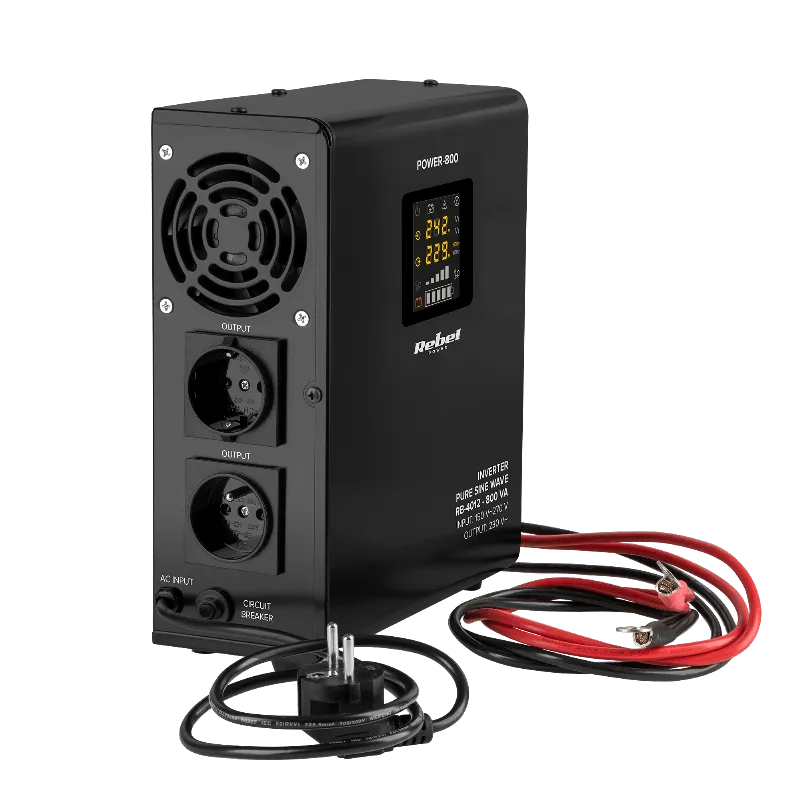 Ups Centrale Termice Sinus Pur 800VA 500W 12V Rebel