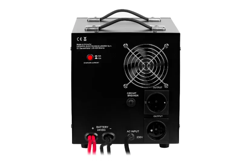 UPS cu Sinus Pur - 24V / 1800W / Negru