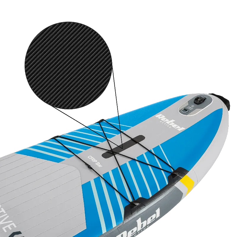 Set Placa Gonflabila Stand Up Paddle Sup Pro Rebel Acti