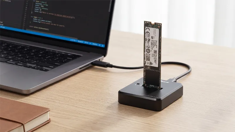 Docking Station Nvme M2 USB Type-C Rebel