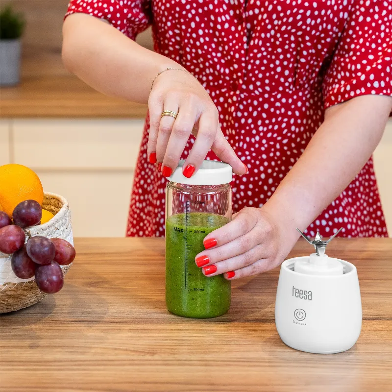 Blender Portabil 450ML 100W 2X 2000 MAH Teesa