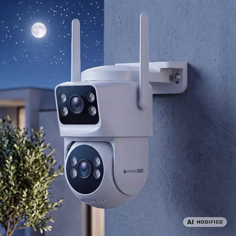 Camera Wifi Connect C120 4+4MPX Tuya Kruger Matz