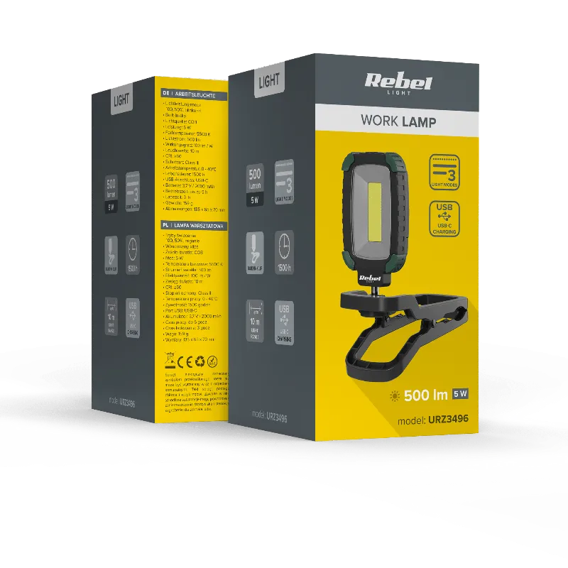 Lampa Atelier LED COB 5W Rebel