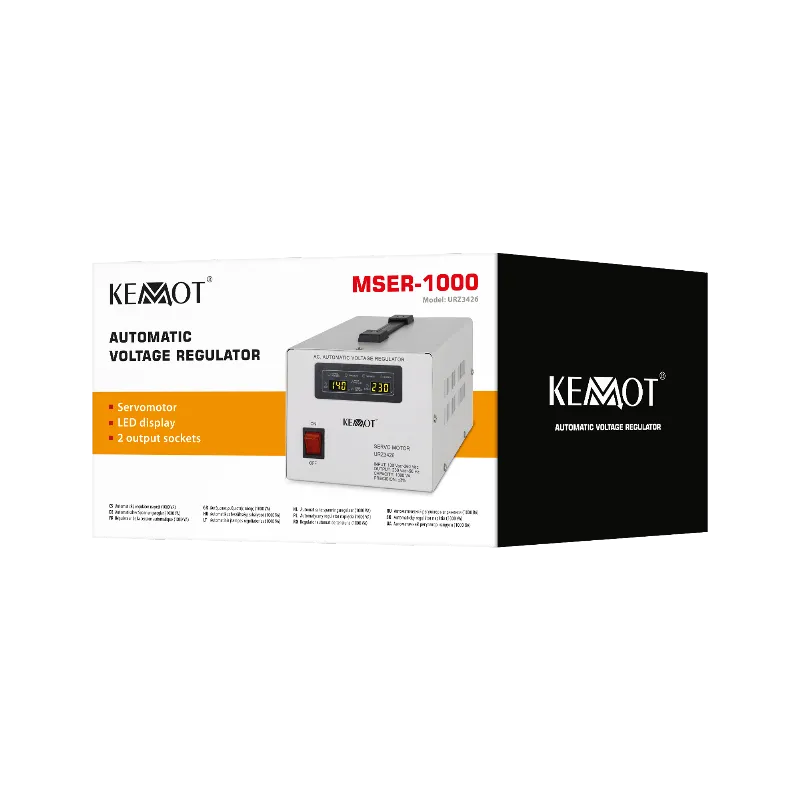 Stabilizator Tensiune Servomotor 1000VA Kemot