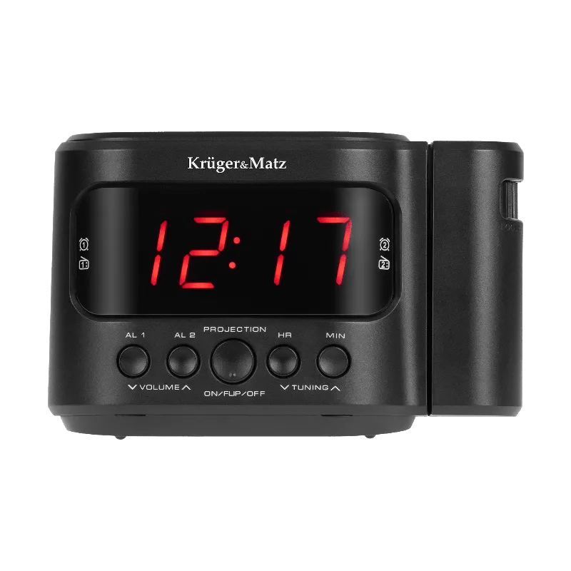 Aparat Radio AM FM Proiectie Ceas Kruger Matz