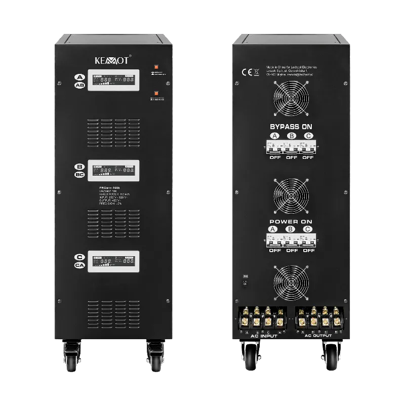 Stabilizator Servomotor Trifazat 100KVA Proavr-100K Kem