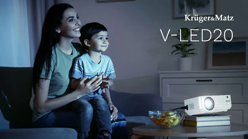 Videoproiector LED Home V-LED20 Kruger Matz