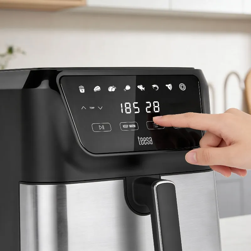 Friteuza Airfryer 8L 1700W Digital Air Fryer XXL Teesa
