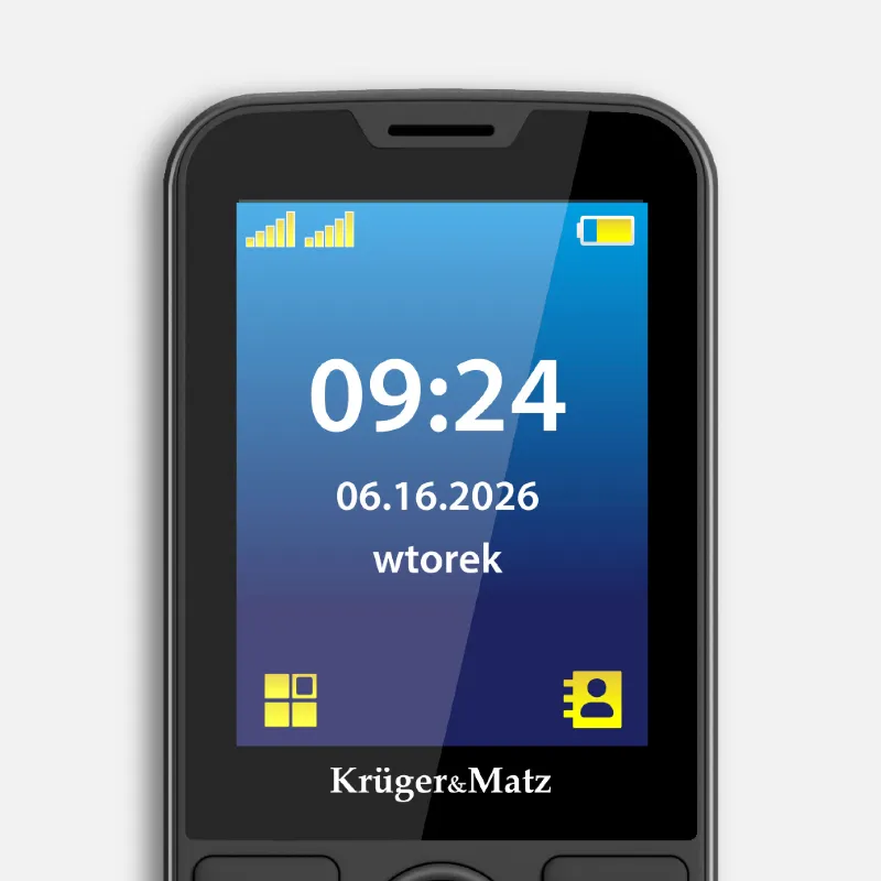 Telefon Gsm Seniori 2G Buton Sos Kruger Matz