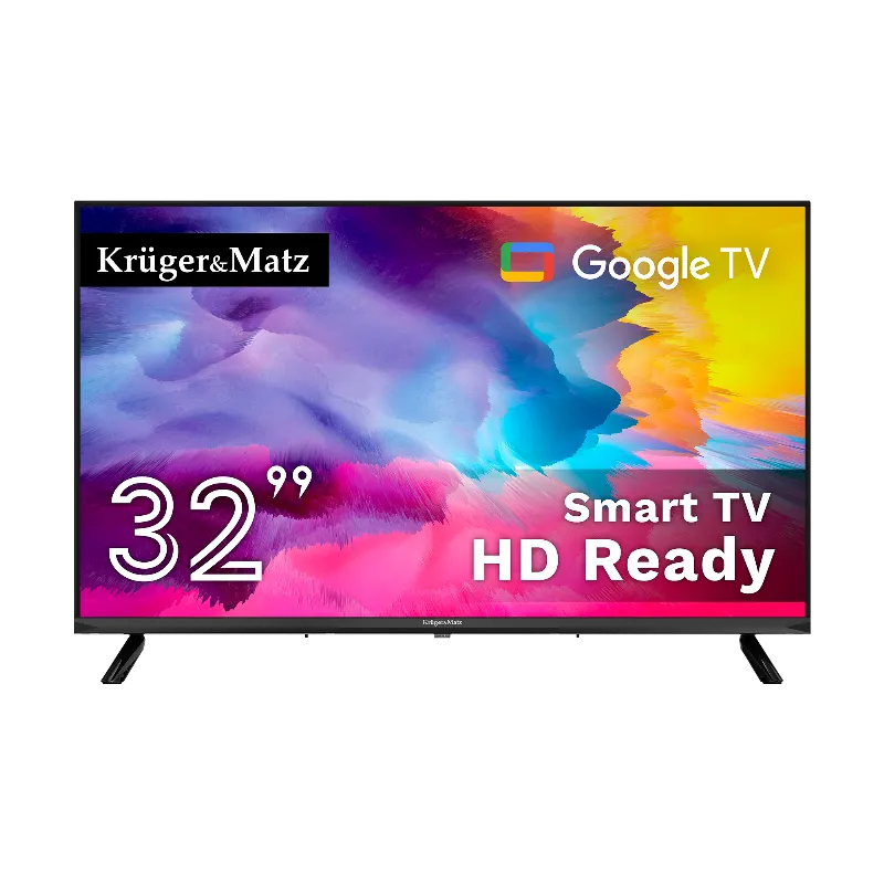 Google Smart TV 5.0 32 Inch 81CM H265 HEVC Kruger Matz