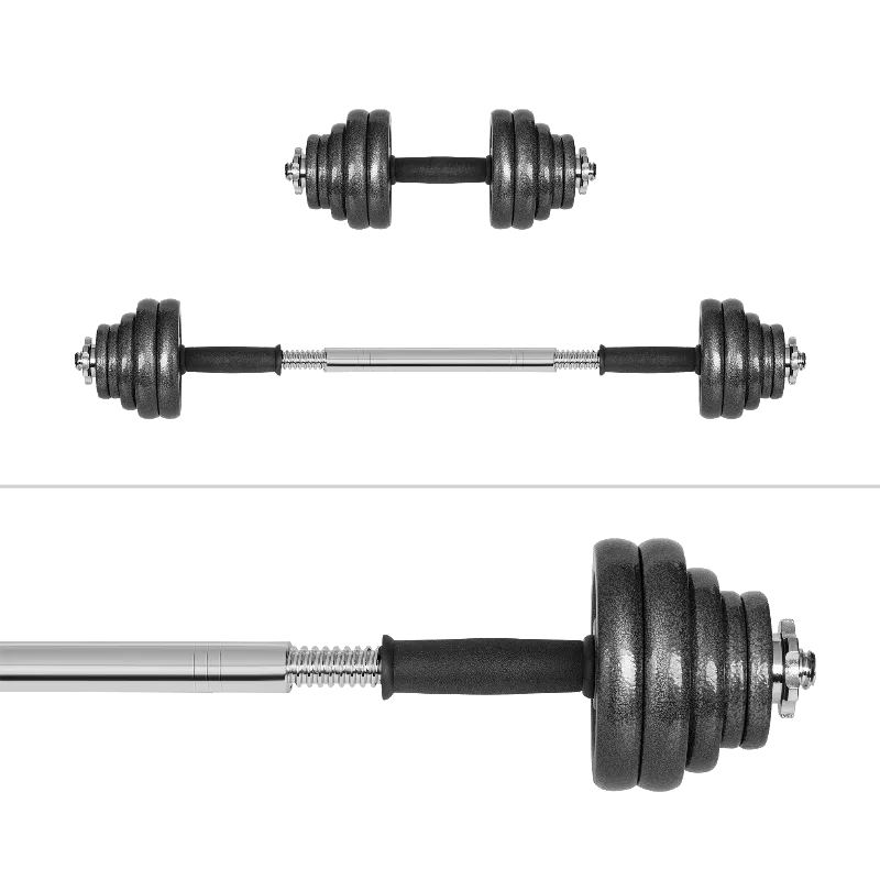 Gantere Reglabile cu Valiza Total 30KG Rebel Active