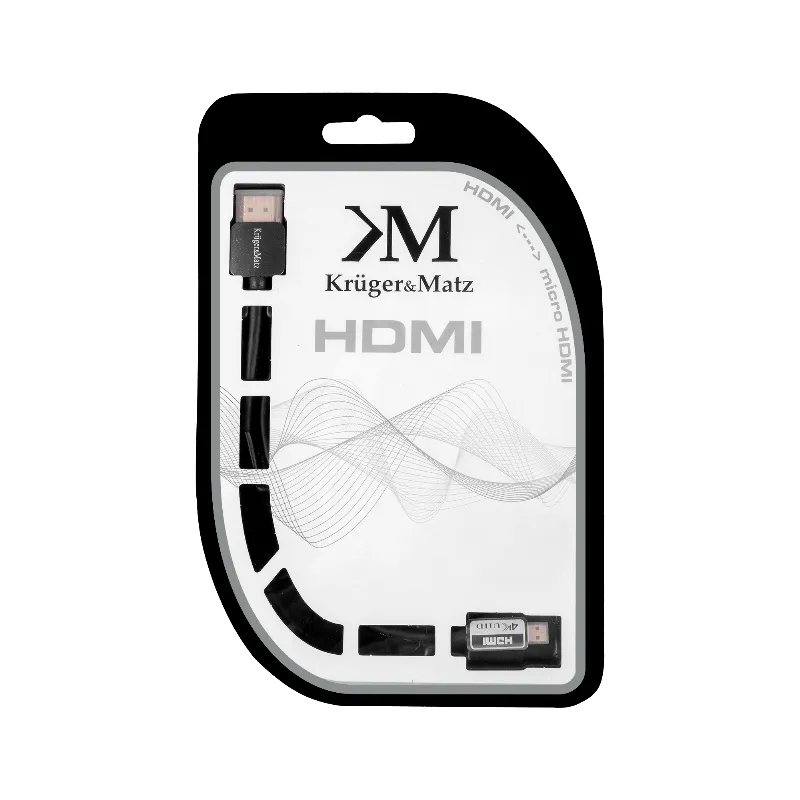 Cablu  HDMI A-HDMI D 1.8M Kruger Matz