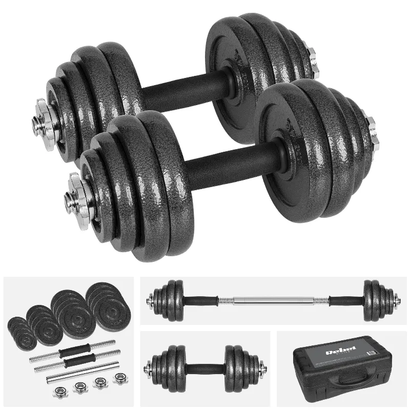Gantere Reglabile cu Valiza Total 30KG Rebel Active