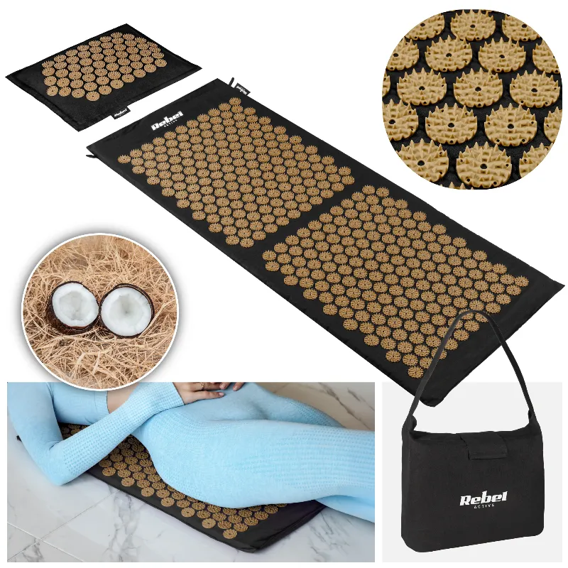 Saltea Presopunctura cu Perna 110X42 CM Eco Rebel Activ