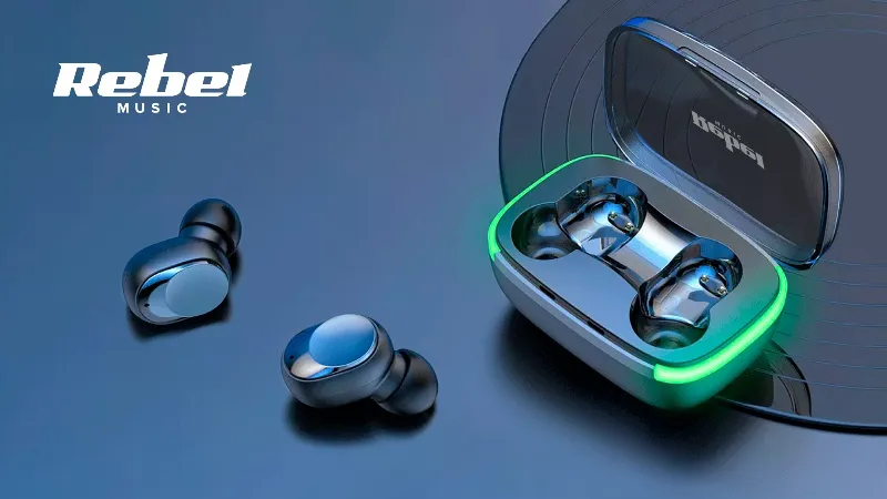Casti Bluetooth 5.3 TWS-Y60 Rebel