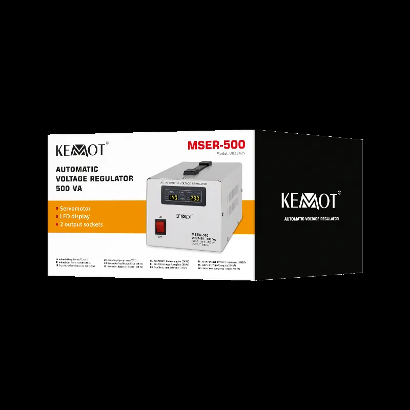 Stabilizator Tensiune Servomotor 500VA Kemot