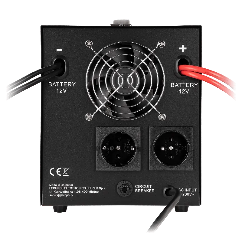 UPS Centrale Sinus Pur 2000VA 1200W 12V LIFEPO4 Rebel