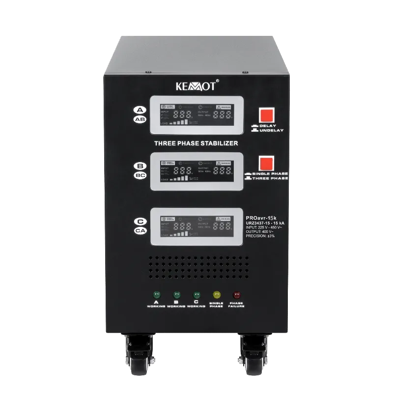 Stabilizator Servomotor Trifazat 15KVA Proavr-15K Kemot