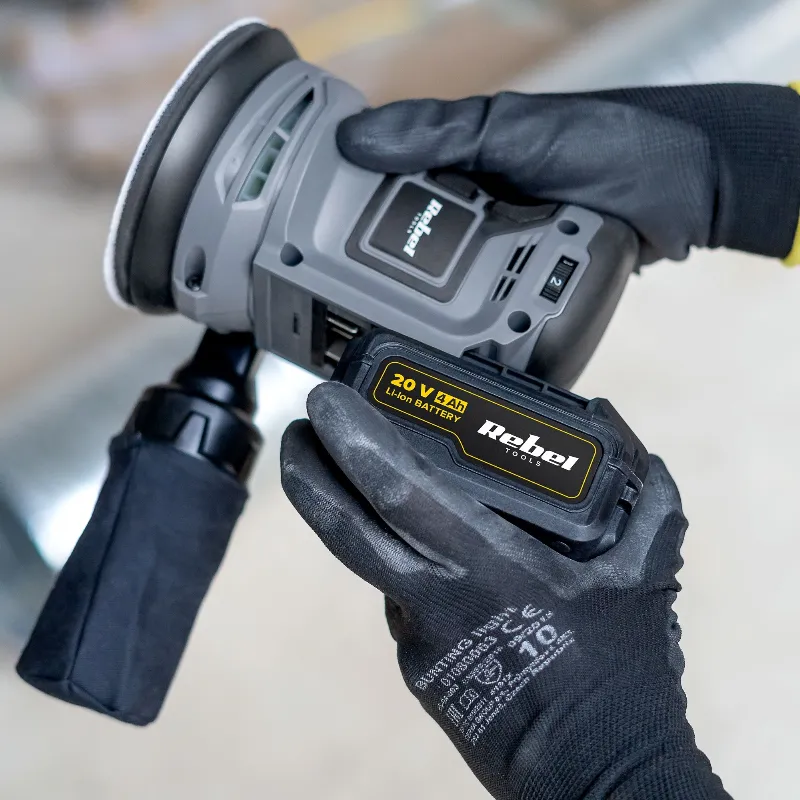 Slefuitor Orbital 20V fara Acumulator Rebel
