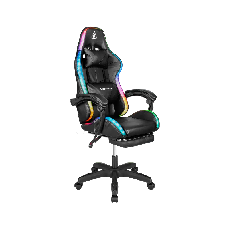 Scaun Gaming Gx-150 Negru LED Kruger Matz