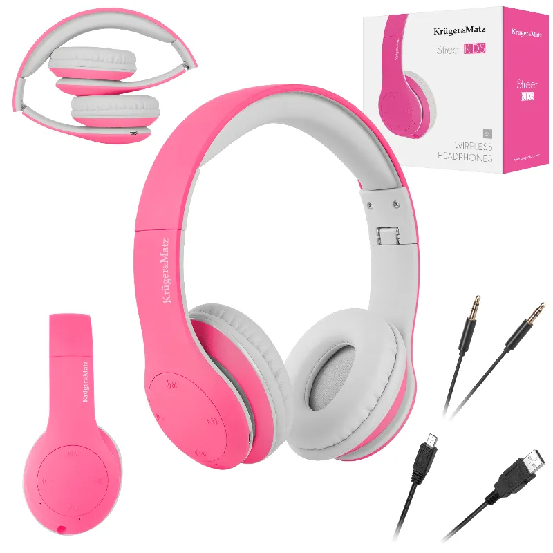 Casti Audio Bluetooth Street Kids Kruger Matz