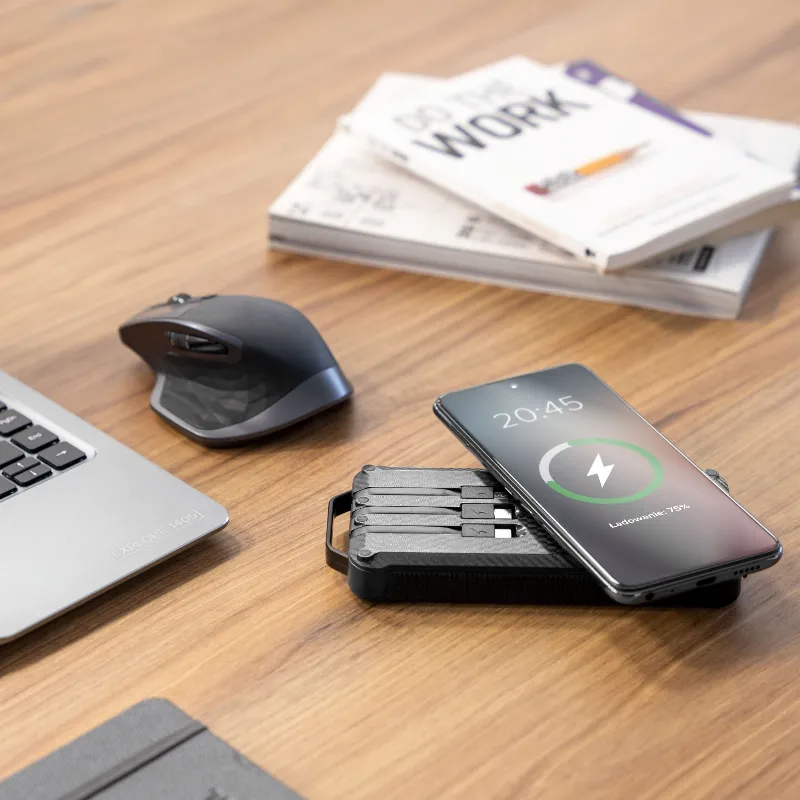 Power Bank Solar 10000 MAH Li-Pol Kruger Matz