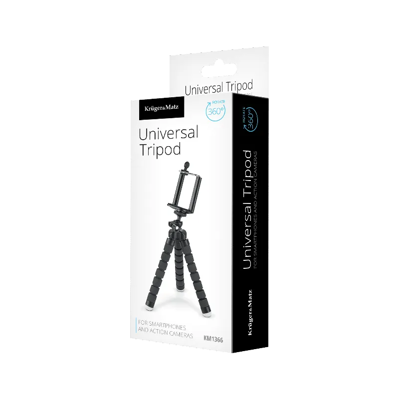 Trepied Telefon Camera Negru Kruger Matz