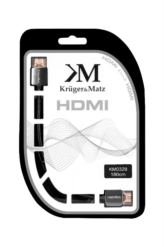 Cablu HDMI - HDMI 4K UHD 1.8M Kruger Matz