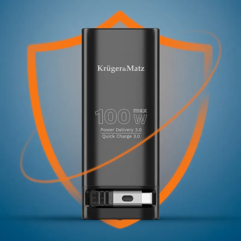 Power Bank 20000 MAH Li-Ion 100W QC PD Kruger Matz