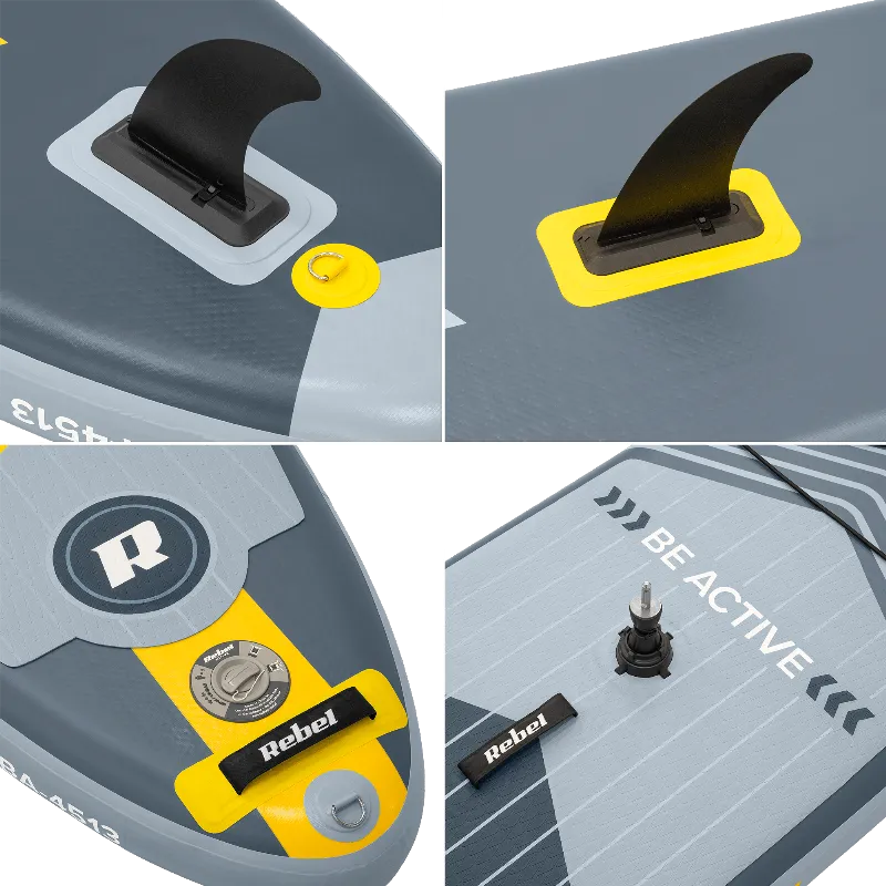 Set Placa Gonflabila Windsurfing Sup 305X76X15 CM