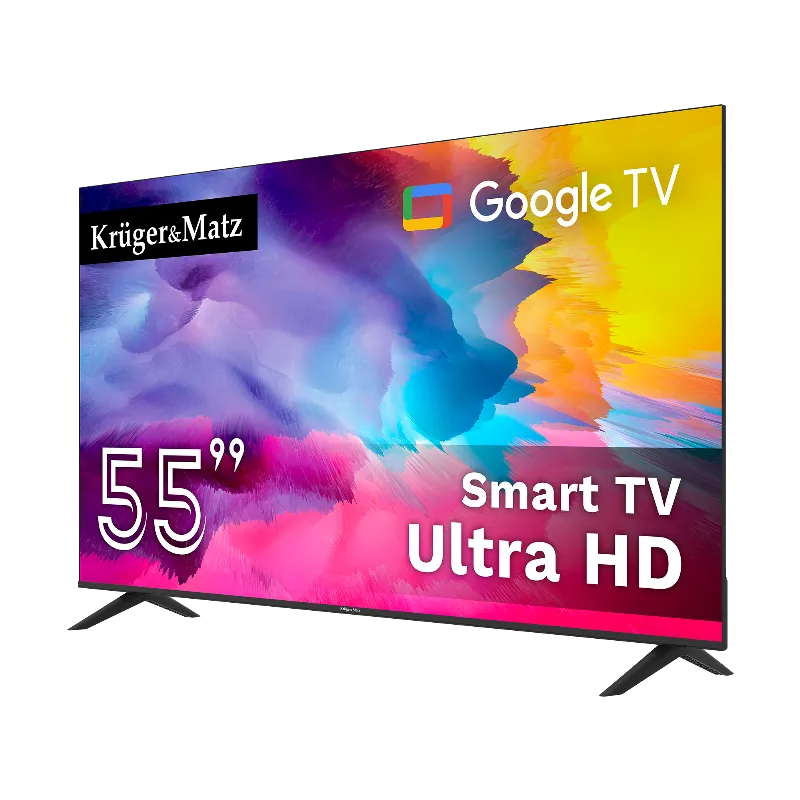 Google Smart TV 5.0 55  141CM Ultrahd 4K Kruger Matz