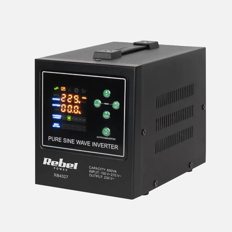 UPS Centrale Termice Sinus Pur 800VA 500W 12V Rebel